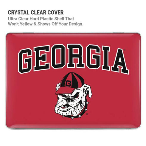 University of Georgia Bulldogs Logo MacBook Pro 14in (2021-24) Case plus Skin